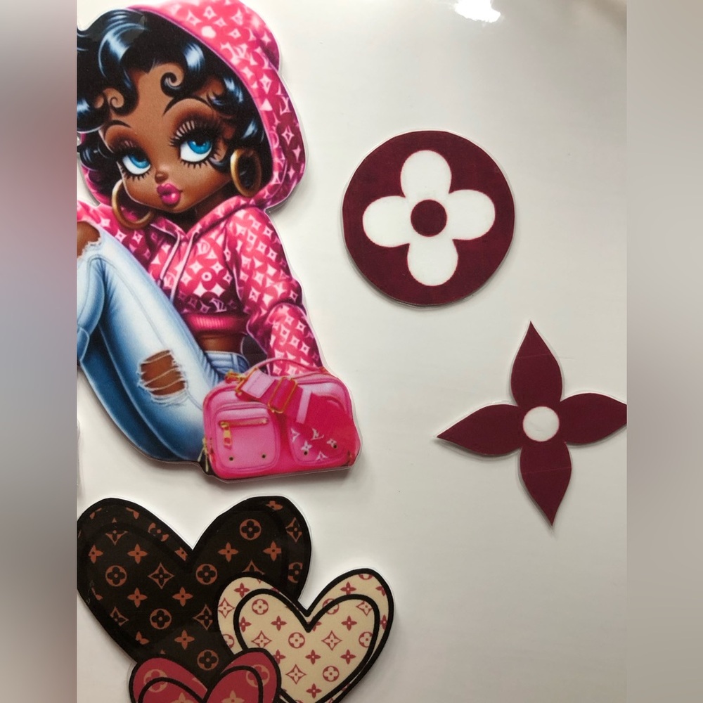 Set #13—Designer-Inspired Monogram Magnet Set - Picture 3 of 4